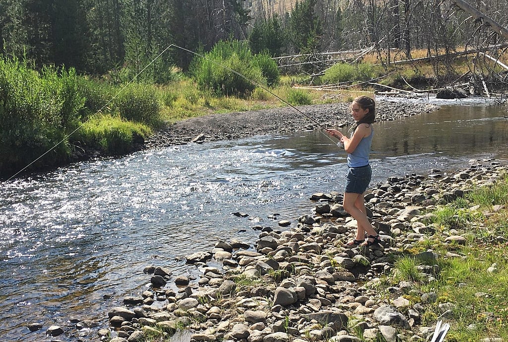 Kintla fly fishing the South Fork