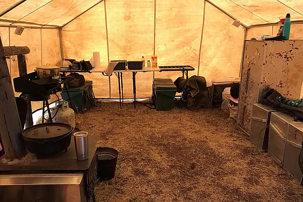 Backcountry Hunting Outfitter in Wyoming with full-service Camp
