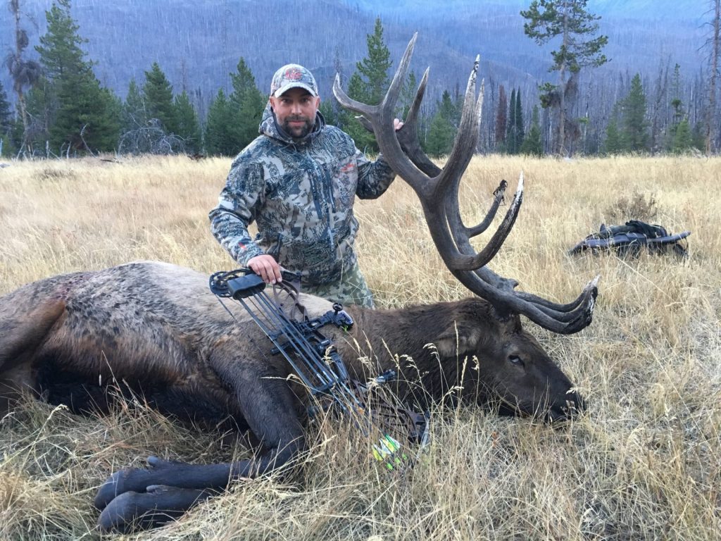 Trophy Elk guided by Scott LaFevers with 307 Outfitters in Wyoming